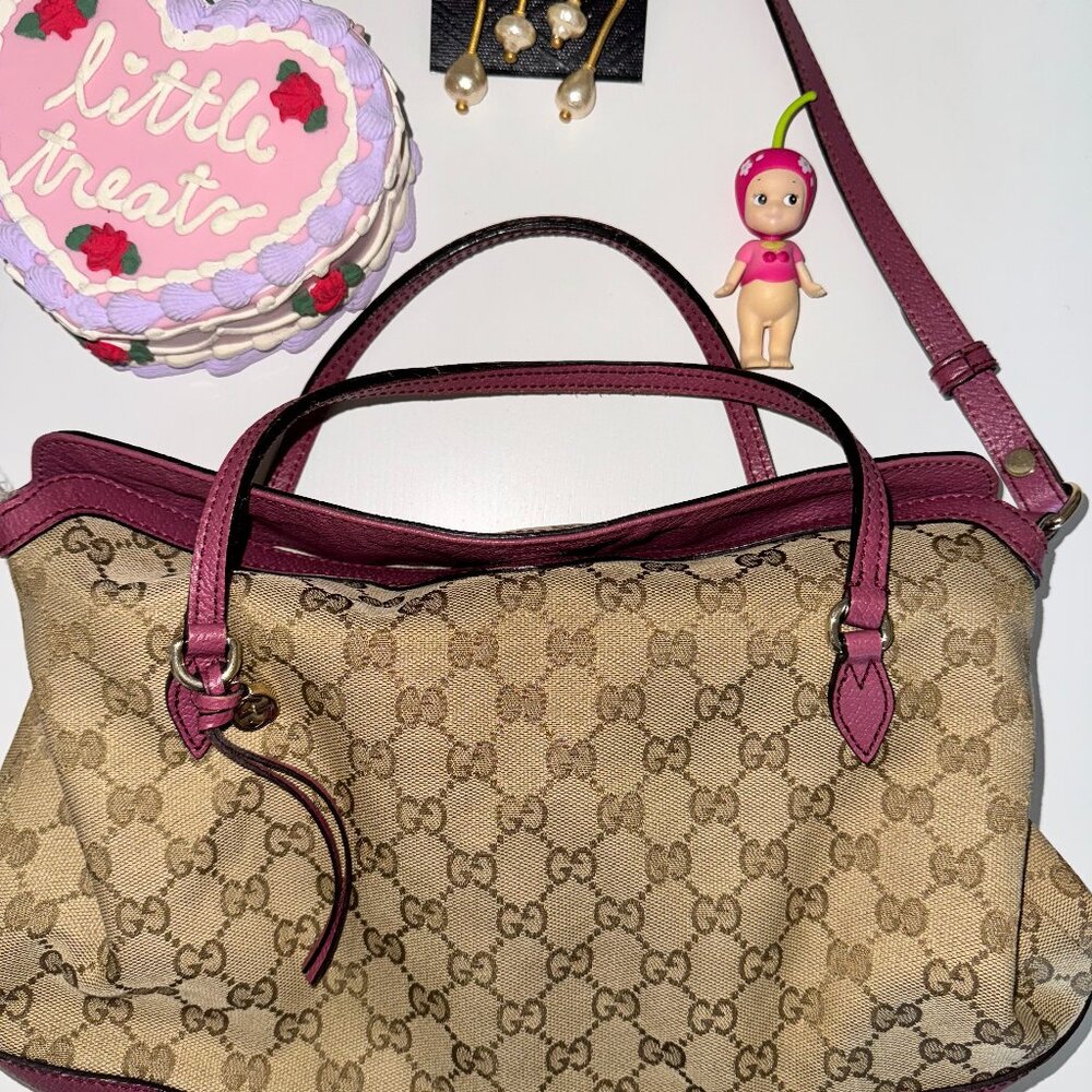 Gucci GG Canvas Bag - Bree Medium